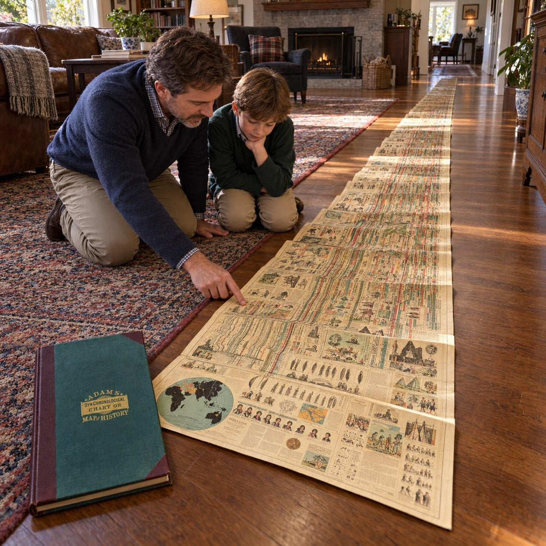 The 6,000-Year Timeline unfolded